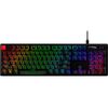 HYPERX ALLOY ORIGINS PBT HX AQUA MECHANICAL FULL SIZE GAMING KEYBOARD (US LAYOUT) - BLACK - 639N5AA