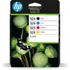 HP 924 CMYK ORIGINAL INK CARTRIDGE 4-PACK