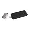 KINGSTON USB STICK DATA TRAVELER DT70/128GB, USB 3.2 TYPE-C, BLACK