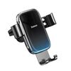 BASEUS CAR MOUNT GLAZE GRAVITY PHONE HOLDER BLACK (SUYL-LG01) (BASSUYL-LG01)