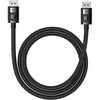 BASEUS ΚΑΛΏΔΙΟ DP 8K ΣΕ DP 8K HIGH DEFINITION 1.5M ΜΑΎΡΟ (B00633706111-01) (BASB00633706111-01)