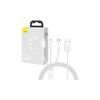 BASEUS ΚΑΛΏΔΙΟ 3ΣΕ1 USB ΣΕ USB-C/LIGHTNING/MICROUSB SUPERIOR DATA 3.5A 0.5M ΛΕΥΚΌ (P10320105221-01) (BASP10320105221-01)