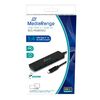 MEDIARANGE USB TYPE-C™ TO USB 3.0 HUB 1:4, BUS-POWERED, BLACK  (MRCS508)