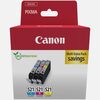 CANON ΜΕΛΆΝΙ INKJET CLI-521 CMY MULTIPACK (2934B015) (CANCLI-521MP)