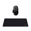 LOGITECH MOUSE GAMING WIRED G502X BLACK & MOUSEPAD G240