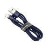 BASEUS CAFULE BRAIDED USB TO LIGHTNING CABLE ΜΠΛΕ 1M (CALKLF-BV3) (BASCALKLFBV3)