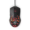 NEDIS RGB GAMING ΠΟΝΤΊΚΙ 7200 DPI ΜΑΎΡΟ (GMWD410BK) (NEDGMWD410BK)