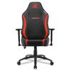 SHARKOON SKILLER SGS20 ΚΑΡΈΚΛΑ GAMING ΔΕΡΜΑΤΊΝΗΣ ΜΕ ΡΥΘΜΙΖΌΜΕΝΑ ΜΠΡΆΤΣΑ ΜΑΎΡΟ/ΚΌΚΚΙΝΟ (SGS20BLKR) (SHRSGS20BLKR)