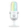 RAZER SEIREN V3 CHROMA - WHITE - RGB USB CONDENSER MICROPHONE - GAIN LIMITER - BUILD-IN SHOCK ABSORB