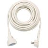 BRENNENSTUHL QUALITY PLASTIC EXTENSION CABLE WITH FLAT PLUG 10M H05VV-F3G1.5 WHITE (1168980210) (BNN1168980210)