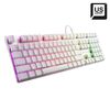 SHARKOON PUREWRITER RGB GAMING ΜΗΧΑΝΙΚΌ ΠΛΗΚΤΡΟΛΌΓΙΟ ΜΕ KAILH RED ΔΙΑΚΌΠΤΕΣ ΚΑΙ RGB ΦΩΤΙΣΜΌ (ΑΓΓΛΙΚΌ US) ΛΕΥΚΌ (PUWRRD) (SHRPUWRRD)