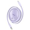 BASEUS RETRACTABLE USB-C TO LIGHTNING CABLE 20W ΜΏΒ 1M (P10364501511-00) (BASP10364501511-00)