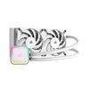 CORSAIR ICUE H100I RGB ELITE LIQUID CPU COOLER - WHITE 277MM X 120MM X 27MM RADIATOR (CW-9060078-WW) (CORCW-9060078-WW)