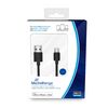 ΚΑΛΏΔΙΟ MEDIARANGE CHARGE AND SYNC, USB 2.0 TO APPLE LIGHTNING® PLUG, 3.0M, BLACK (MRCS180)