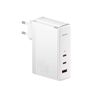 BASEUS ΦΟΡΤΙΣΤΉΣ ΧΩΡΊΣ ΚΑΛΏΔΙΟ ΜΕ ΘΎΡΑ USB-A ΚΑΙ 2 ΘΎΡΕΣ USB-C 140W ΛΕΥΚΌΣ (GAN5 PRO) (CCGP100202) (BASCCGP100202)