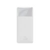 BASEUS BIPOW OVERSEAS EDITION POWER BANK 30000MAH 20W ΜΕ 2 ΘΎΡΕΣ USB-A ΚΑΙ ΘΎΡΑ USB-C ΛΕΥΚΌ (PPBD050402) (BASPPBD050402)