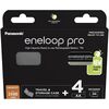 PANASONIC ENELOOP PRO WITH BATTERY CASE ΕΠΑΝΑΦΟΡΤΙΖΌΜΕΝΕΣ ΜΠΑΤΑΡΊΕΣ AA NI-MH 2500MAH 1.2V 4ΤΜΧ (30511467) (PAN30511467)