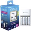 PANASONIC ENELOOP SMARTPLUS BQ-CC55E ΦΟΡΤΙΣΤΉΣ 4 ΜΠΑΤΑΡΙΏΝ NI-MH ΜΕΓΈΘΟΥΣ AA/AAA ΣΕΤ ΜΕ 4X AA 2000MAH ΛΕΥΚΌ (37847519) (PAN37847519)