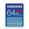SAMSUNG PRO PLUS SDXC 64GB CLASS 3 U3 V30 UHS-I (MB-SD64S/EU) (SAMMB-SD64S-EU)