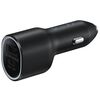 SAMSUNG ΦΟΡΤΙΣΤΉΣ ΑΥΤΟΚΙΝΉΤΟΥ ΜΑΎΡΟΣ ΜΕ ΘΎΡΕΣ: 1XUSB 1XTYPE-C (EP-L4020NBEGEU) (SAMEP-L4020NBEGEU)