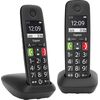 GIGASET E290 DUO ΑΣΎΡΜΑΤΟ ΤΗΛΈΦΩΝΟ SET ΓΙΑ ΗΛΙΚΙΩΜΈΝΟΥΣ ΜΕ AΝΟΙΧΤΉ AΚΡΌΑΣΗ (GGSE290DUO-BK)