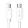 BASEUS FAST CHARGING CABLE SUPERIOR 2 USB-C TO USB-C 240W. 1.8M WHITE (P10365200211-05) (BASP10365200211-05)