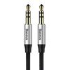 BASEUS CABLE 3.5MM MALE - 3.5MM MALE BLACK 1.5M (CAM30-CS1) (BASCAM30-CS1)