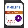 PHILIPS ULTRA PRO SDXC 64GB CLASS 10 U3 V30 A1 UHS-I (FM64SD65B/00) (PHIFM64SD65B-00)