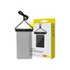 BASEUS WATERPROOF PHONE CASE  AQUAGLIDE WITH CYLINDRICAL SLIDE LOCK BLACK (P60263701113-00) (BASP60263701113-00)