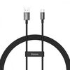 BASEUS SUPERIOR SERIES CABLE USB TO USB-C 65W PD 1M BLACK (CAYS000901) (BASCAYS000901)