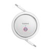 BASEUS ΚΑΛΏΔΙΟ ΦΌΡΤΙΣΗΣ USB-C ΣΕ USB-C 100W ΛΕΥΚΌ BAYERN EDITION (P10364500213-Z2) (BASP10364500213-Z2)