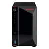 ASUSTOR NAS NIMBUSTOR 2 GEN2 AS5402T  2-BAY 3,5 /4X M.2 NVME SLOTS/ INTEL CELERON QUAD-CORE/4GB DDR4/2X2.5GBE PORT