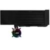 LIAN LI HYDROSHIFT II LCD-C 360 NO FANS BLACK - AIO CPU LIQUID COOLER