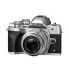 OLYMPUS E-M10 IV CAMERA 1442 EZ PANCAKE KIT SLV/SLV,  M.ZUIKO DIGITAL ED 14-42MM F3.5-5.6 EZ SILVER