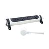 LEGRAND SURGEARREST 4 OUTLETS 1.5M CABLE  WHITE/GREY ROTATING