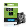ΤΑΙΝΊΑ ΕΤΙΚΕΤΟΓΡΆΦΟΥ DYMO D1 S0720610 12MMX7M (ΛΕΥΚΌ/ΜΑΎΡΟ) (S0720610) (DYMO45021)