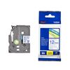BROTHER TZE-233 LABELLING TAPE CASSETTE – BLUE ON WHITE, 12MM WIDE (TZE233) (BROTZE233)