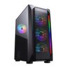 CC-COUGAR CASE MX410 MESH-G RGB TEMPERED GLASS MIDDLE ATX BLACK (4X120MM RGB FANS PREINSTALLED)