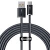 BASEUS CABLE USB TO USB-C BASEUS DYNAMIC SERIES, 100W, 2M BLACK (CALD000716) (BASCALD000716)