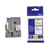 BROTHER TZE-S231 LABELLING TAPE CASSETTE – BLACK ON WHITE, 12MM WIDE (TZES231) (BROTZES231)