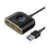 BASEUS HUB SQUARE ROUND 4IN1 USB ADAPTER USB3.0 1M BLACK (CAHUB-AY01) (BASCAHUB-AY01)