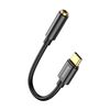 BASEUS CONVERTER L54 TYPE-C MALE TO 3.5MM FEMALE ADAPTER BLACK (CATL54-01) (BASCATL54-01)