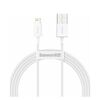 BASEUS LIGHTNING SUPERIOR SERIES CABLE, FAST CHARGING, DATA 2.4A, 1.5M WHITE (CALYS-B02) (BASCALYS-B02)