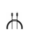 BASEUS TYPE-C - LIGHTNING SUPERIOR SERIES FAST CHARGING DATA CABLE PD 20W 1M BLACK (CATLYS-A01) (BASCATLYS-A01)