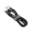 BASEUS CAFULE BRAIDED USB TO LIGHTNING CABLE ΧΡΥΣΌ 1M (CALKLF-BV1) (BASCALKLFBV1)