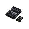 KINGSTON MEMORY CARD MICROSD CANVAS SELECT PLUS SDCS2/256GB, CLASS 10, SD ADAPTER