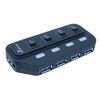 MEDIARANGE USB HUB 4-PORT USB 3.0 (BLACK) (MRCS505)