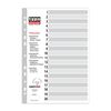TYPOTRUST ΔΙΑΧΩΡΙΣΤΙΚΆ A4 ΑΡΙΘΜΗΤΙΚΆ ΠΛΑΣΤΙΚΆ 1-20 (FP40120) (TYPFP40120)