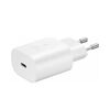 SAMSUNG TRAVEL ADAPTER USB-C 25W WHITE (EP-TA800NWEGEU) (SAMEP-TA800NWEGEU)