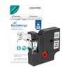 ΠΛΑΣΤΙΚΉ ΤΑΙΝΊΑ ΕΤΙΚΕΤΟΓΡΆΦΟΥ MEDIARANGE (DYMO D1/45013/S0720530) 12 MM X 7 M (ΜΑΎΡΑ ΓΡΆΜΜΑΤΑ ΣΕ ΛΕΥΚΌ ΦΌΝΤΟ) (MRDY45013)